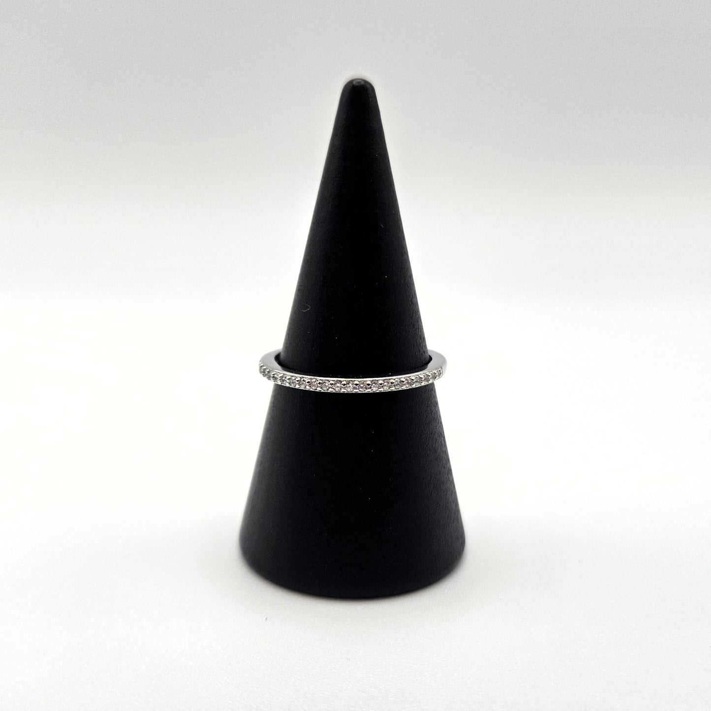 Cubic Zircon Fine Band Ring