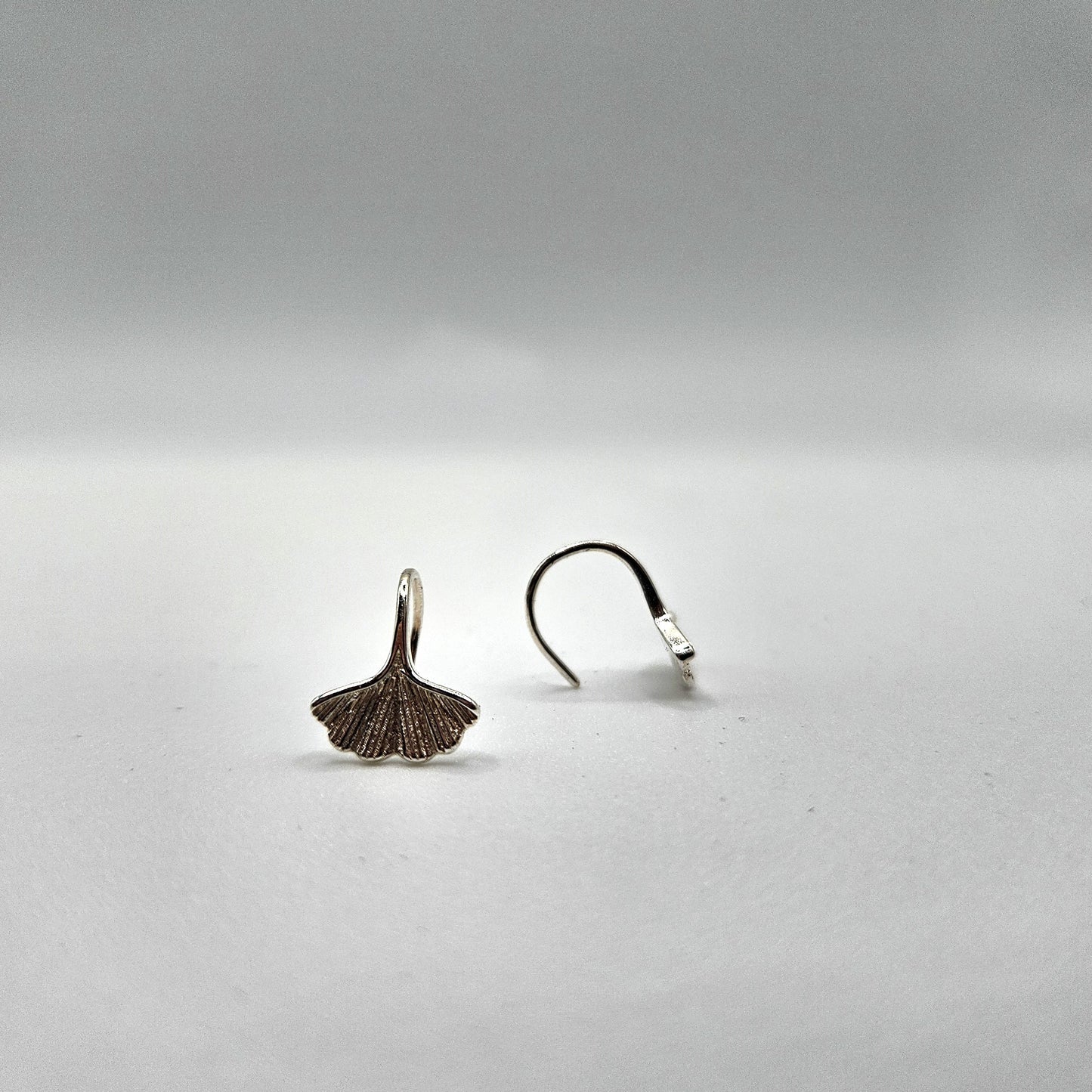 Ginkgo Biloba Leaf Drop Earrings