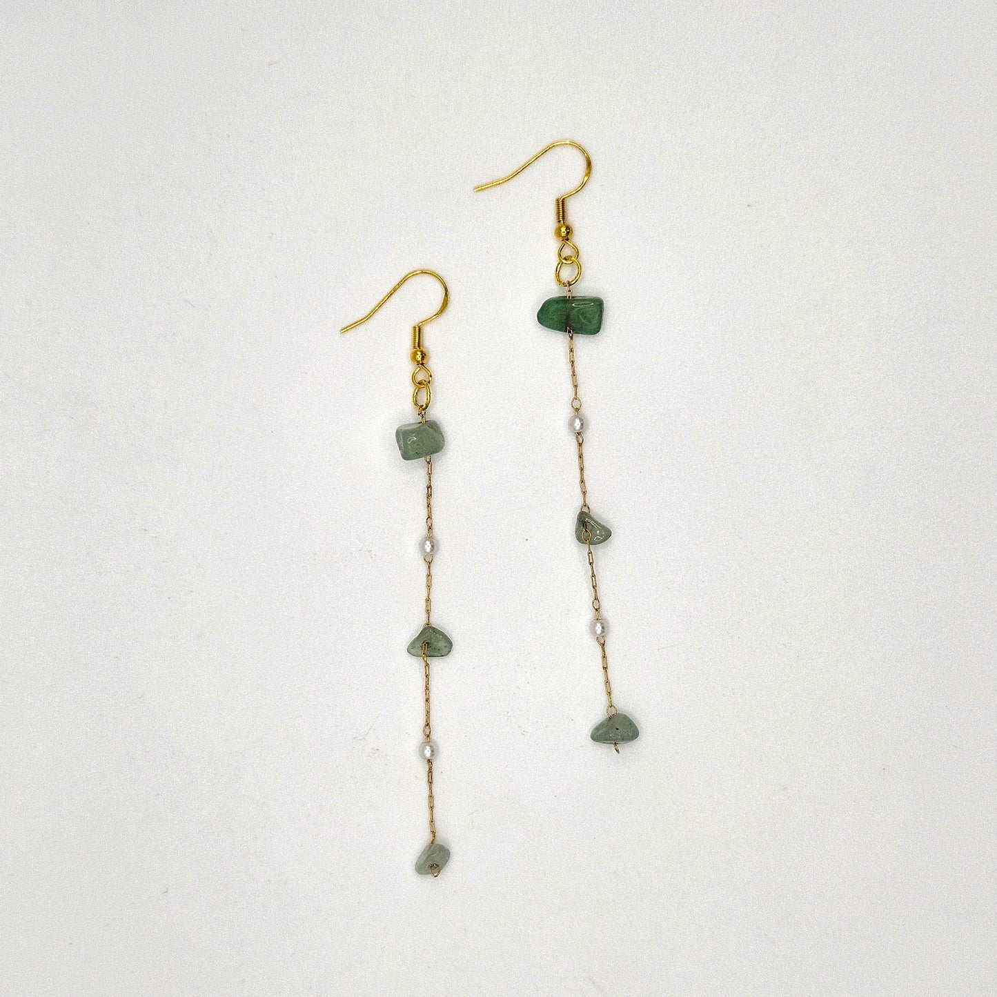 Green Aventurine Crystal Drop