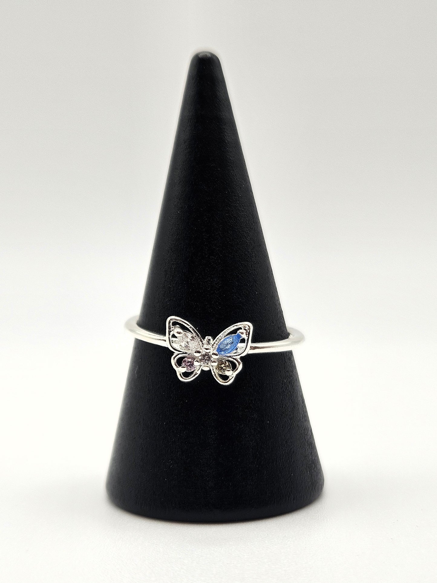 Butterfly Gem Ring