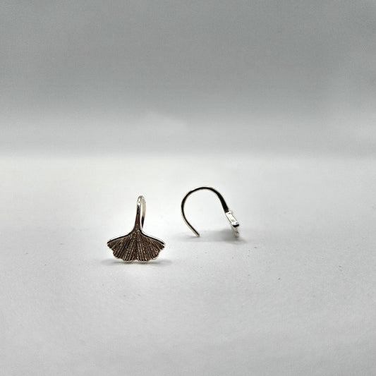 Ginkgo Biloba Leaf Drop Earrings