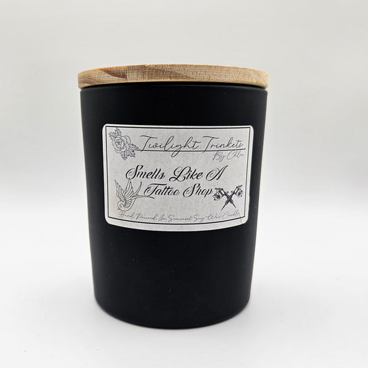 "Smells Like a Tattoo Shop" Candle