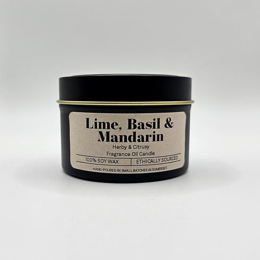 Lime, Basil & Mandarin Candle