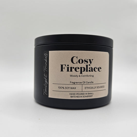 Cosy Fireplace Candle