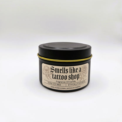 "Smells Like a Tattoo Shop" Candle