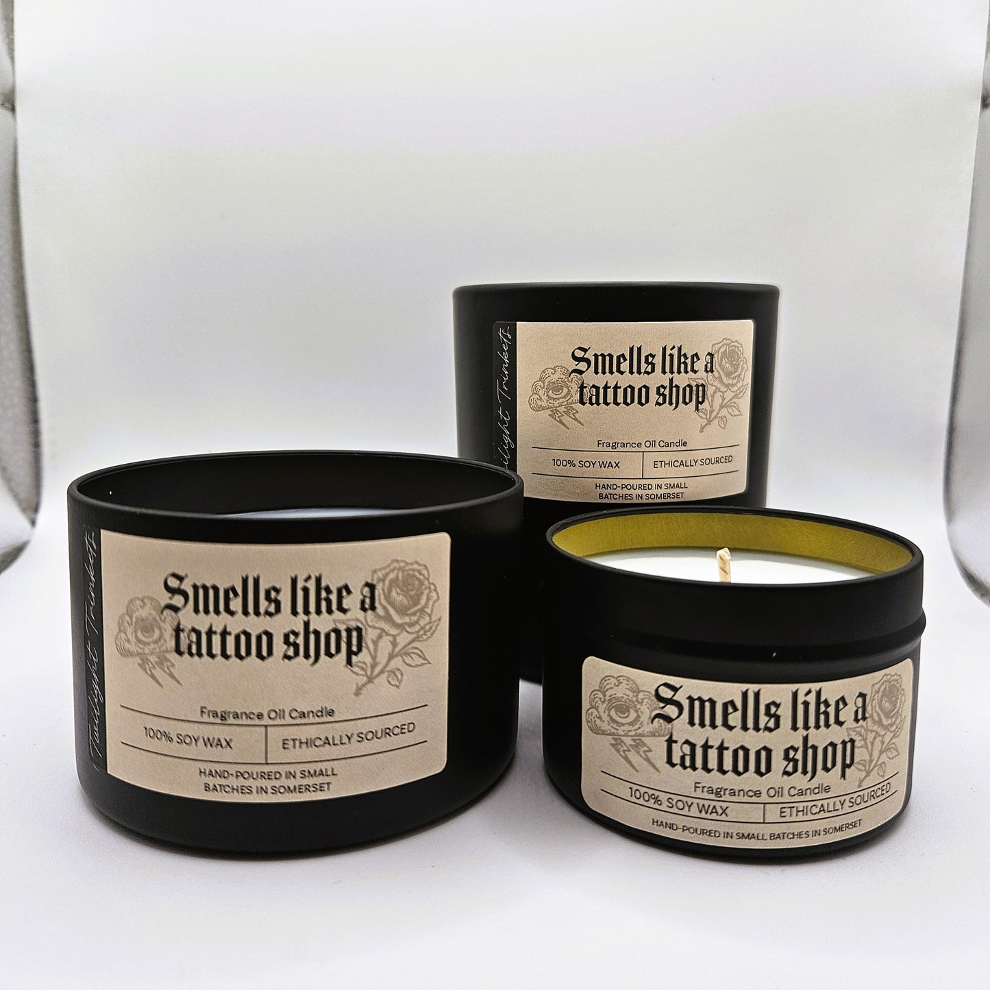 "Smells Like a Tattoo Shop" Candle