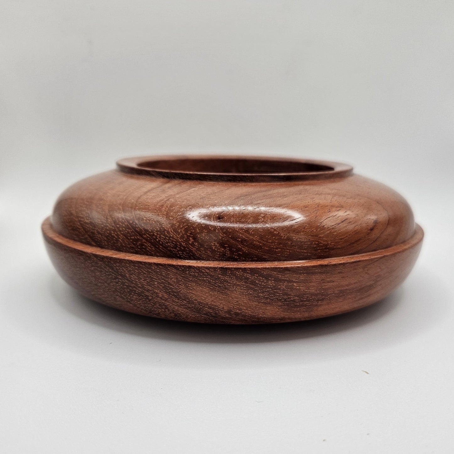 Bubinga Trinket Dish/ Candle Holder