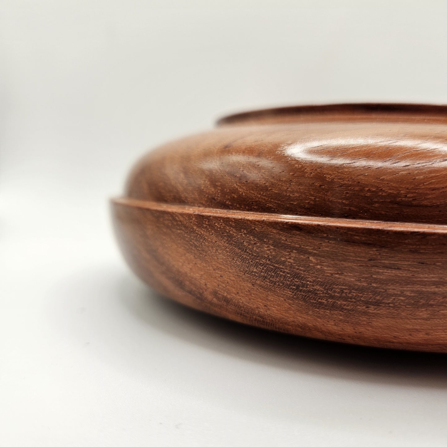 Bubinga Trinket Dish/ Candle Holder