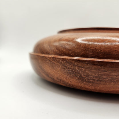 Bubinga Trinket Dish/ Candle Holder