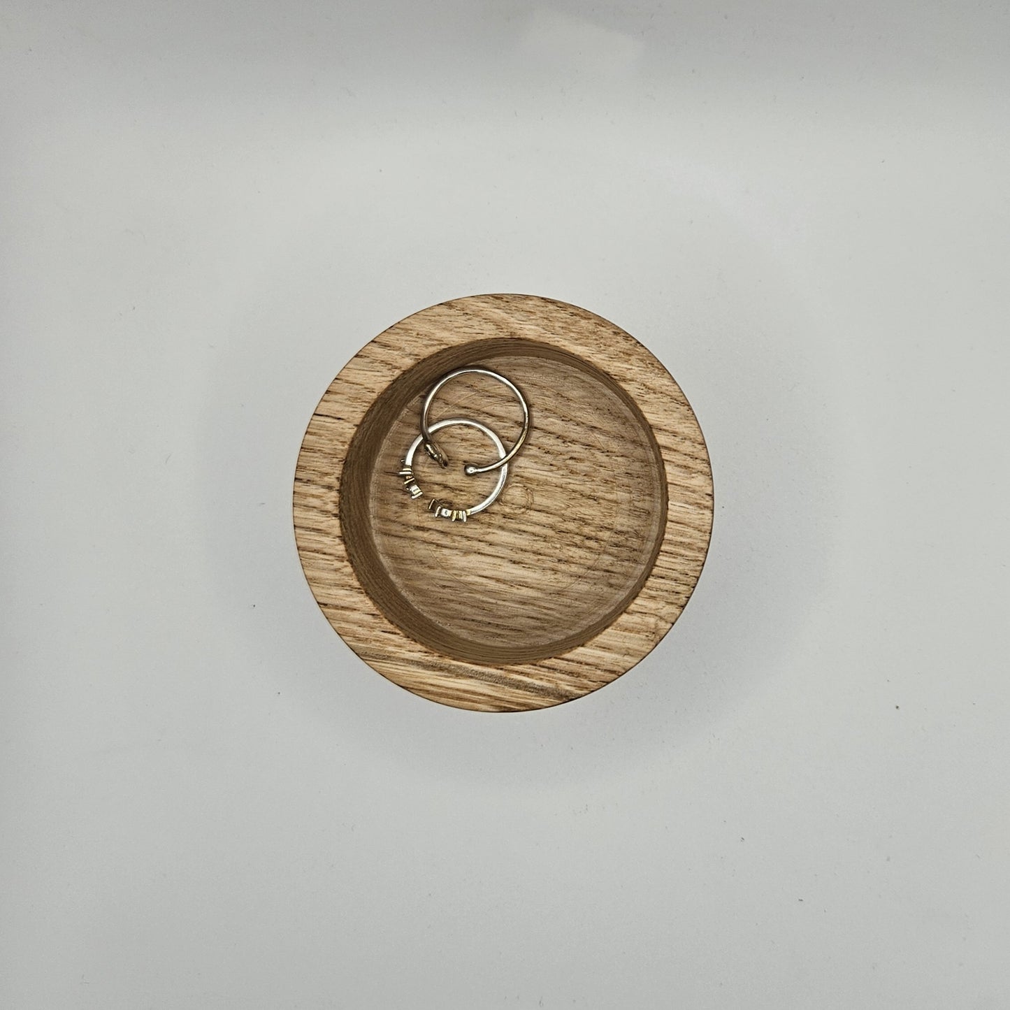 English Ash Trinket Dish/ Candle Holder Small