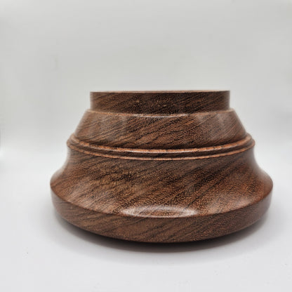 Bubinga Trinket Dish/ Candle Holder