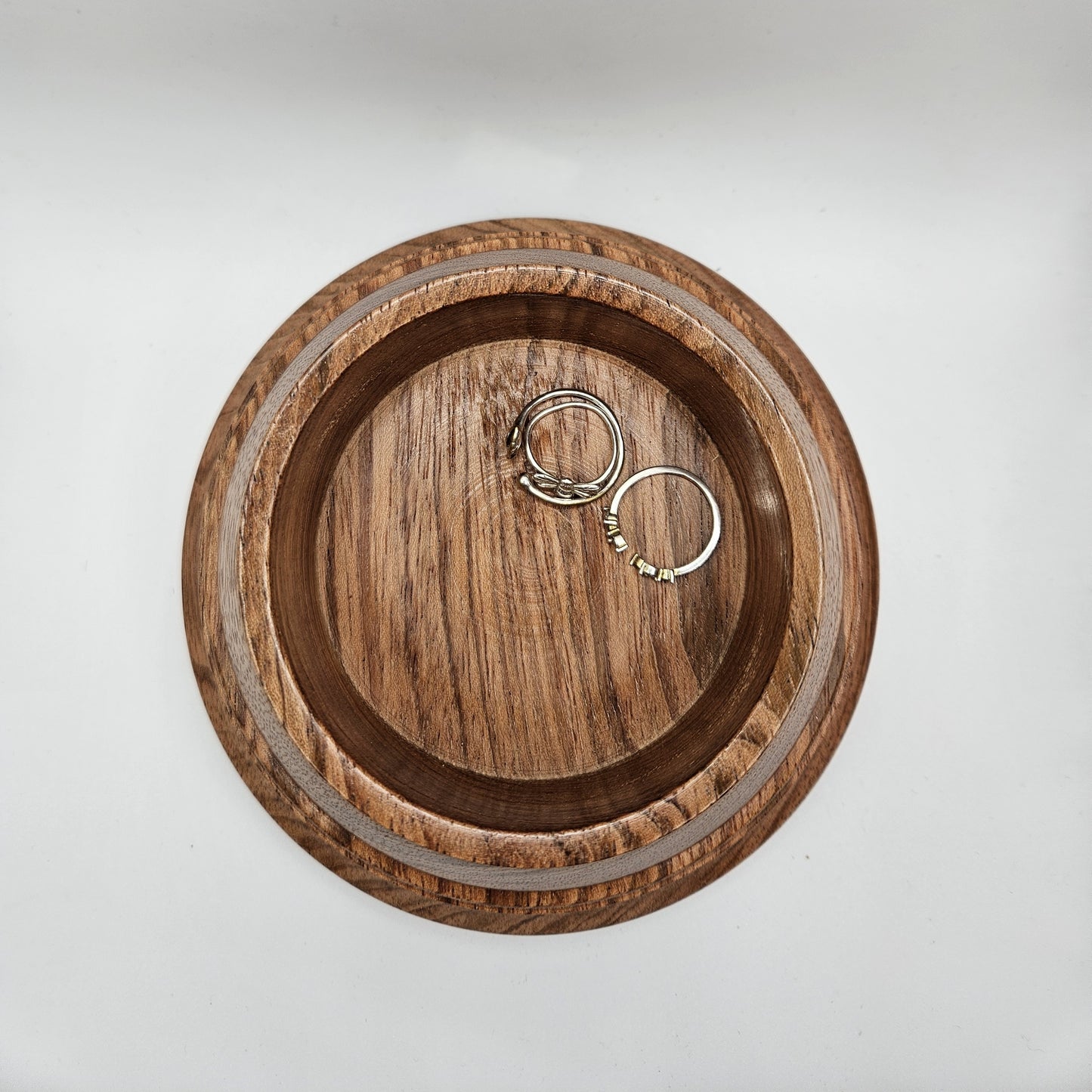 Bubinga Trinket Dish/ Candle Holder