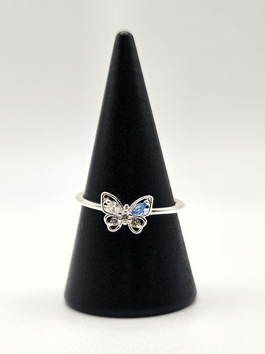 Butterfly Gem Ring