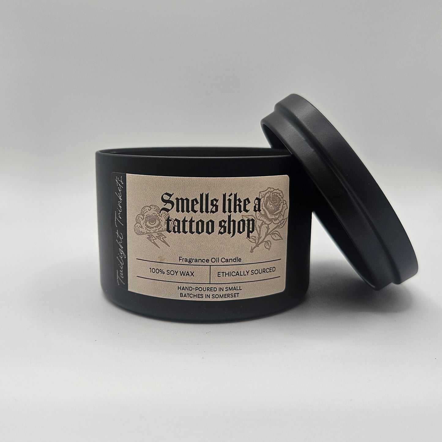 "Smells Like a Tattoo Shop" Candle