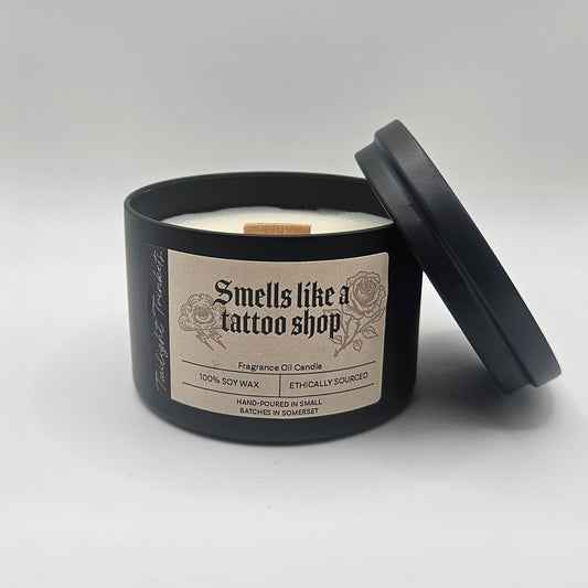 "Smells Like a Tattoo Shop" Candle